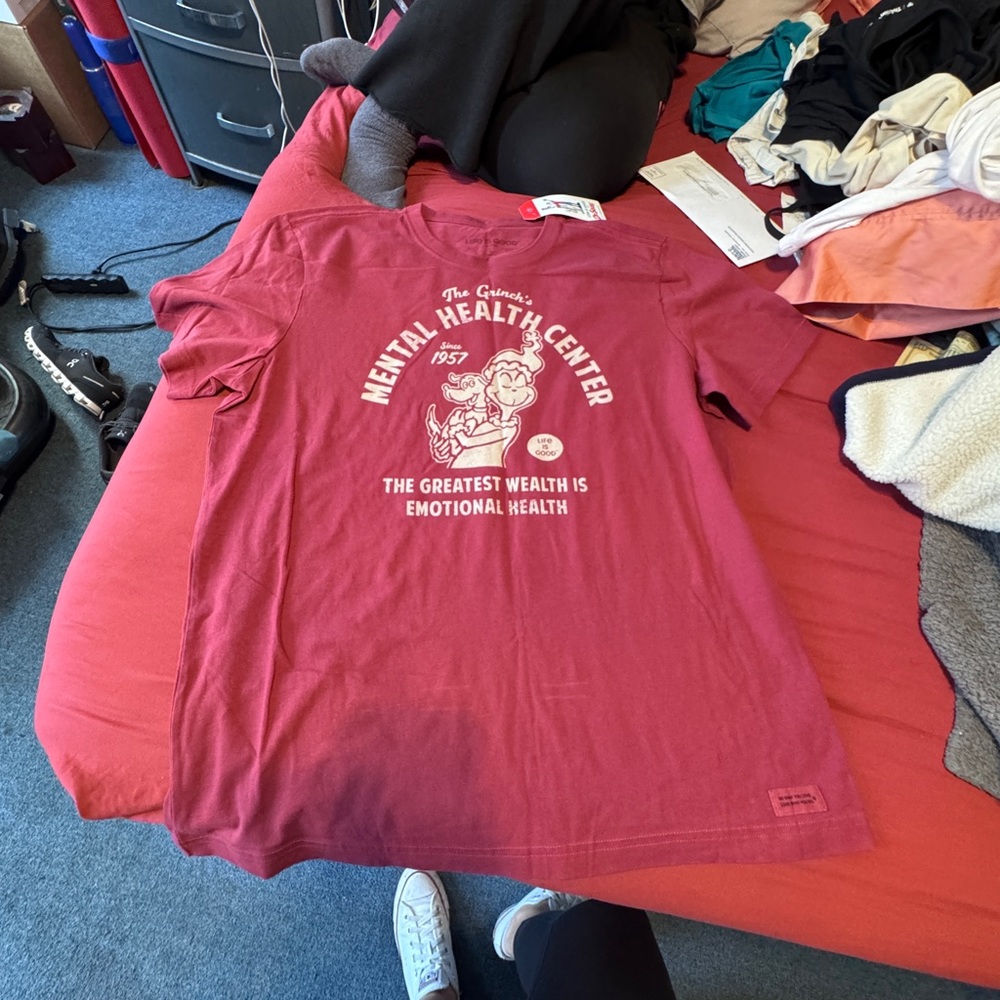 Life is good Grinch tshirt